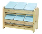 Outdoor Kast B96 x D44 x H65 RedWood met 6 Bakken Tangara Groothandel Kinderopvang en kinderdagverblijf inrichting01